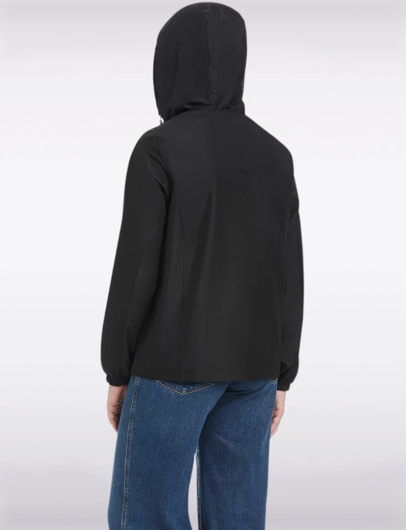 Lightweight Active Sporty Windbreaker Jacket & Polka Dot Lined Hood by Details