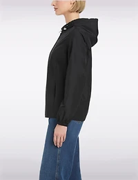 Lightweight Active Sporty Windbreaker Jacket & Polka Dot Lined Hood by Details