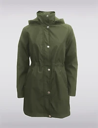 Active-Fit Vegan Hooded Windproof & Durable Anorak Raincoat by Point Zero