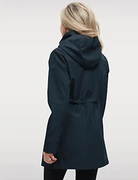 Active-Fit Vegan Hooded Windproof & Durable Anorak Raincoat by Point Zero