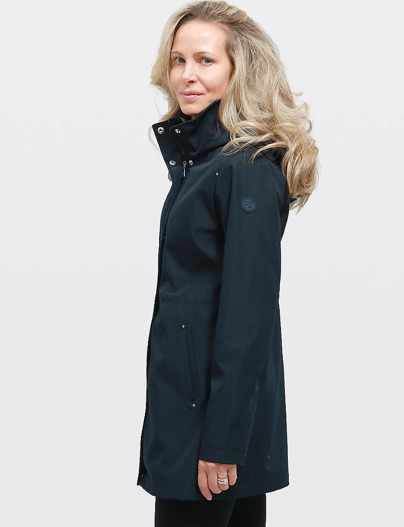 Active-Fit Vegan Hooded Windproof & Durable Anorak Raincoat by Point Zero