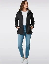 Lightweight Slim-Fit Active Anorak Raincoat with Hood by Free Country