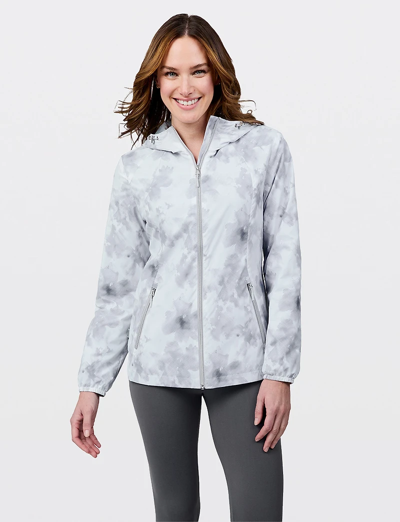 Eco-Friendly Hooded Raincoat -Lightweight Water & Wind-Resistant by Free Country