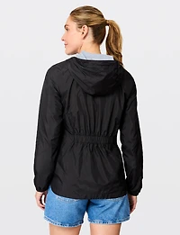 Eco-Friendly Hooded Raincoat -Lightweight Water & Wind-Resistant by Free Country