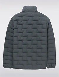Modern Lightweight Quilted Puffer Jacket with Eco-Down by Point Zero
