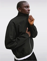 Classic Lightweight Men’s Windbreaker Jacket with Stand Collar by Jack & Jones