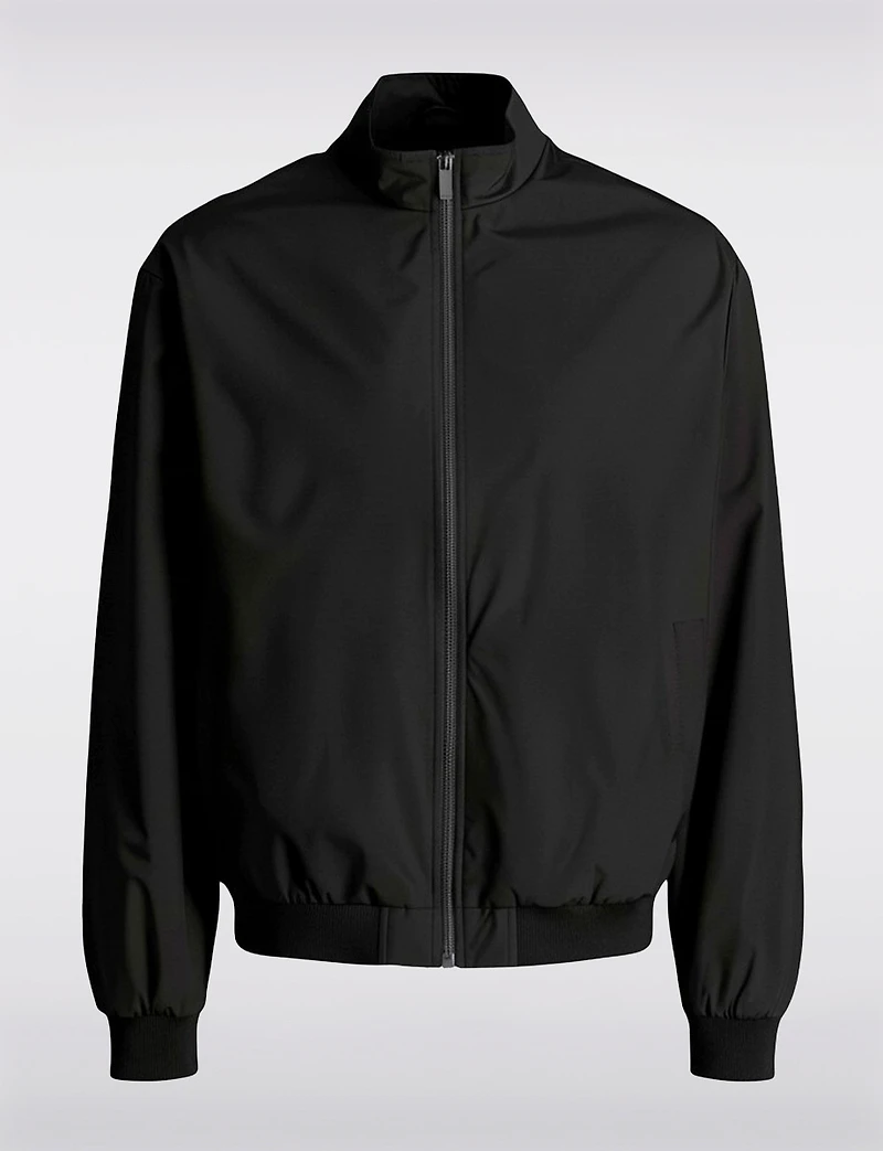 Classic Lightweight Men’s Windbreaker Jacket with Stand Collar by Jack & Jones