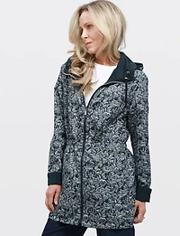 Lightweight Reversible ActivTech® Windbreaker Parka Jacket with Hood by Saki