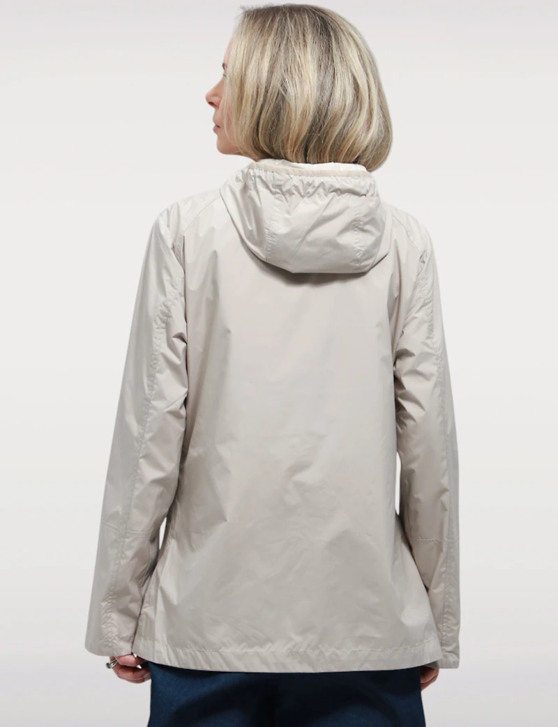 Reversible Lightweight ActivTech® Windbreaker Jacket with Hood by Saki