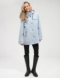 Vegan Breathe-Tech® Softshell Versatile Jacket with Detachable Hood by Saki