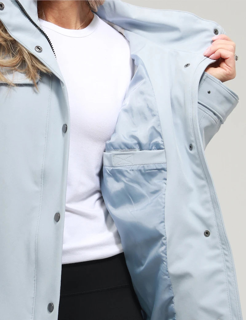 Vegan Breathe-Tech® Softshell Versatile Jacket with Detachable Hood by Saki