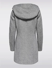 Straight Fit Hooded Zip-Front Jacket- Recycled Lightweight Design by Only