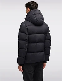 Men’s Winter Down Puffer Jacket with High Collar & Removable Hood by Pajar