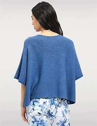 Lightweight Short Sleeve Pullover Knit Sweater | Loose Cropped Fit by Froccella