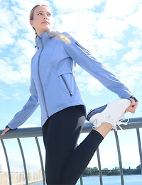 Eco-Smart Softshell Raincoat Jacket - Light & Weather-Resistant by Free Country