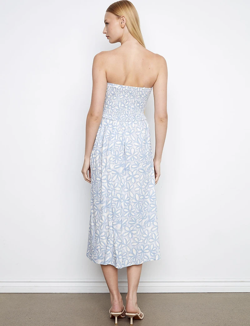 Charlie B 2-in-1 Convertible Skirt & Dress Printed Mid-Length Removable Straps