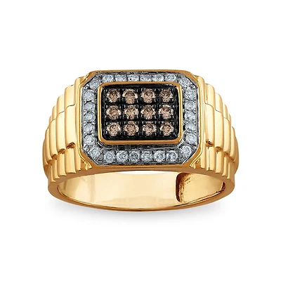 Titán by Adrian Gonzalez 10KT Yellow Gold 1/2 CTW Natural Diamond Ring