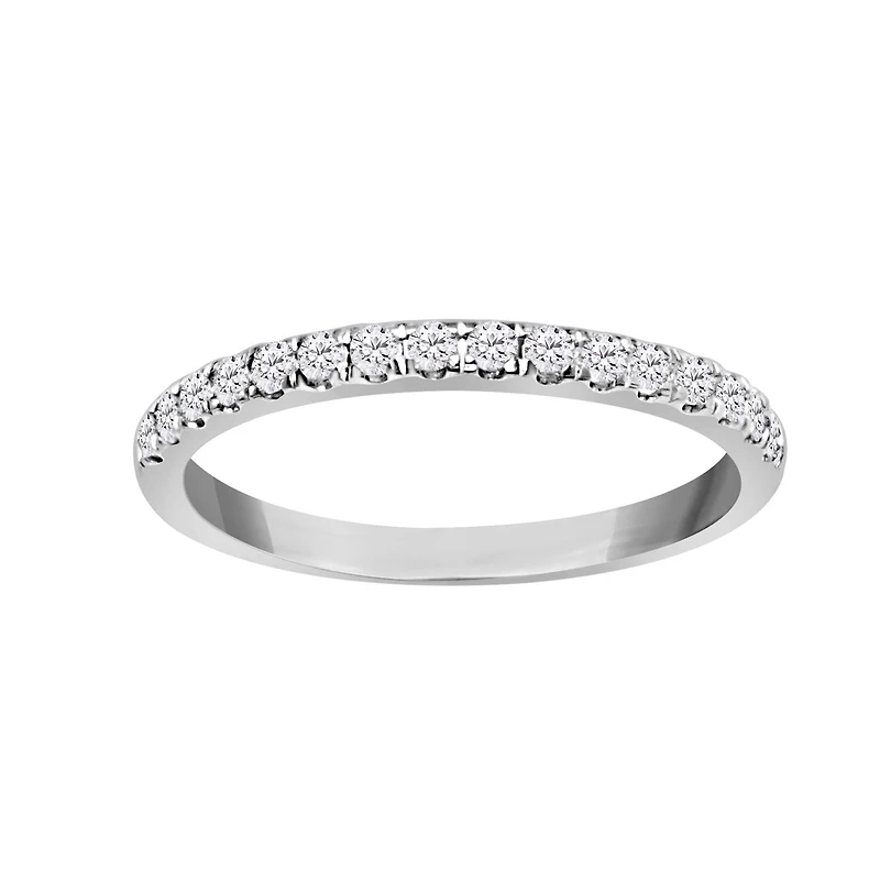 EcoLove 1/5 CTW Lab Grown Diamond Ring in 10KT White Gold