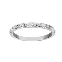 EcoLove 1/5 CTW Lab Grown Diamond Ring in 10KT White Gold