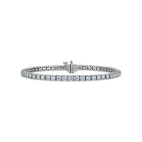 Red Hot Deal 5 CTW Lab Grown Diamond 7-inch Tennis Bracelet in 10KT White Gold