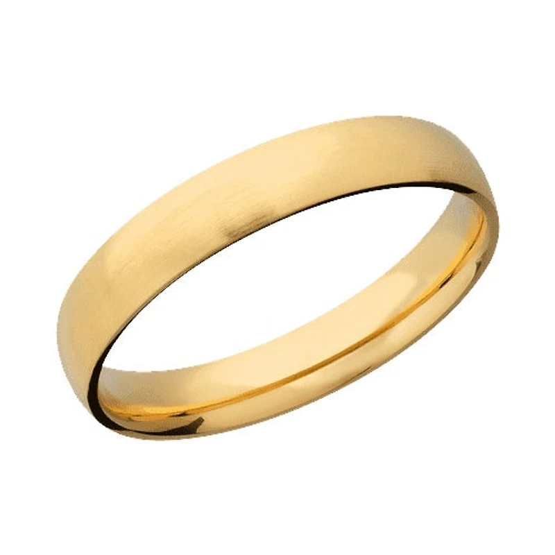 Lashbrook 10KT Yellow Gold Band with Satin Finish