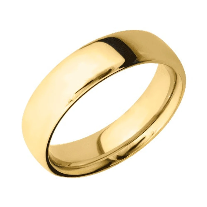 Lashbrook 10KT Yellow Gold Band with Polished Finish