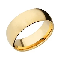 Lashbrook 10KT Yellow Gold Band with Satin Finish