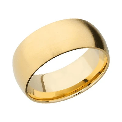 Lashbrook 10KT Yellow Gold Band with Satin Finish