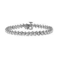 Signature EcoLove 3 CTW Lab Grown Diamond 7-inch Tennis Bracelet in 14KT White Gold