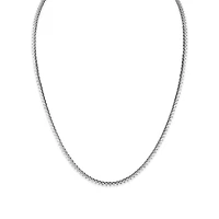 Signature EcoLove 3 CTW Lab Grown Diamond 18-inch Tennis Necklace in 14KT White Gold