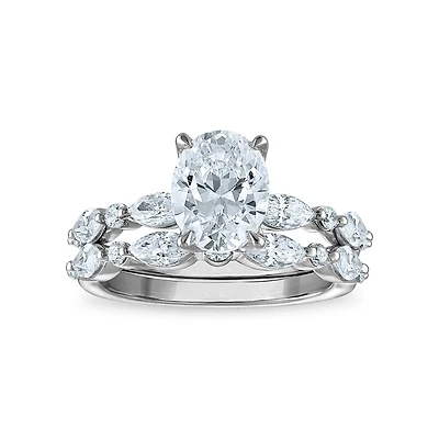 Signature EcoLove Diamond Dreams 2-3/4 CTW Lab Grown Diamond Bridal Set in 14KT Gold