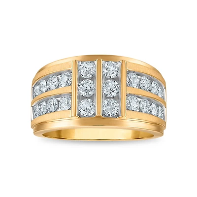 Signature EcoLove 2 CTW Lab Grown Diamond Ring in 14KT Gold