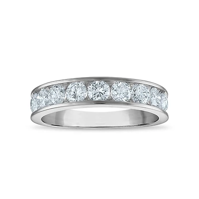Signature EcoLove 2 CTW Lab Grown Diamond Ring in 14KT White Gold
