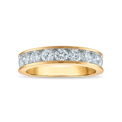 Signature EcoLove 2 CTW Lab Grown Diamond Ring in 14KT Yellow Gold