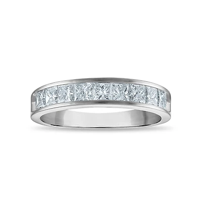 Signature EcoLove 1 CTW Lab Grown Diamond Ring in 14KT White Gold