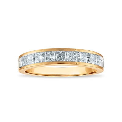 Signature EcoLove 1 CTW Lab Grown Diamond Ring in 14KT Yellow Gold