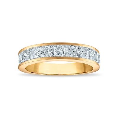 Signature EcoLove 2 CTW Lab Grown Diamond Ring in 14KT Yellow Gold