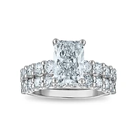Signature EcoLove Diamond Dreams 4-1/2 CTW Lab Grown Diamond Bridal Set in 14KT White Gold