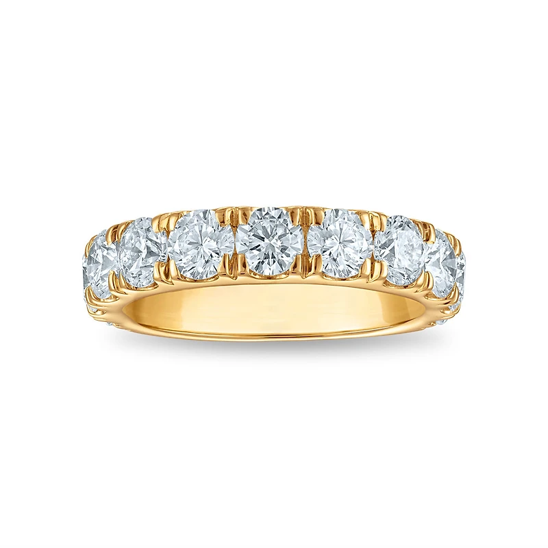 Signature EcoLove 3 CTW Lab Grown Diamond Ring in 14KT Yellow Gold