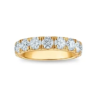 Signature EcoLove 3 CTW Lab Grown Diamond Ring in 14KT Yellow Gold