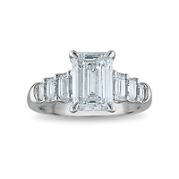 Signature EcoLove Diamond Dreams 4-1/7 CTW Lab Grown Diamond Engagement Ring in 14KT White Gold