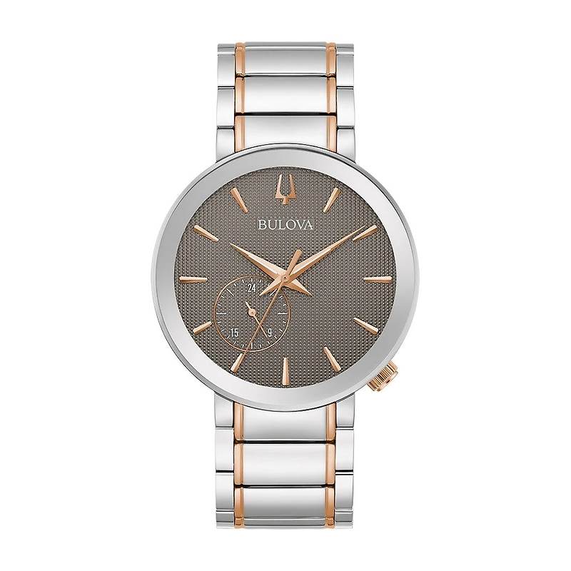 Bulova Gray Dial Stainless Steel Bracelet Latin GRAMMY. 98A309