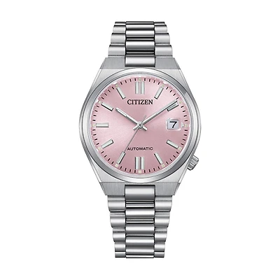Citizen Tsuyosa 37MM Pink Automatic Watch. NJ0200-50Z