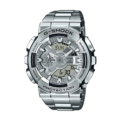 G-Shock G-Steel Full Metal 52X48MM Analog Digital Watch. GM110D-8A