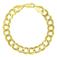 Titán by Adrian Gonzalez 8.5-inch Curb Bracelet in 14KT Gold