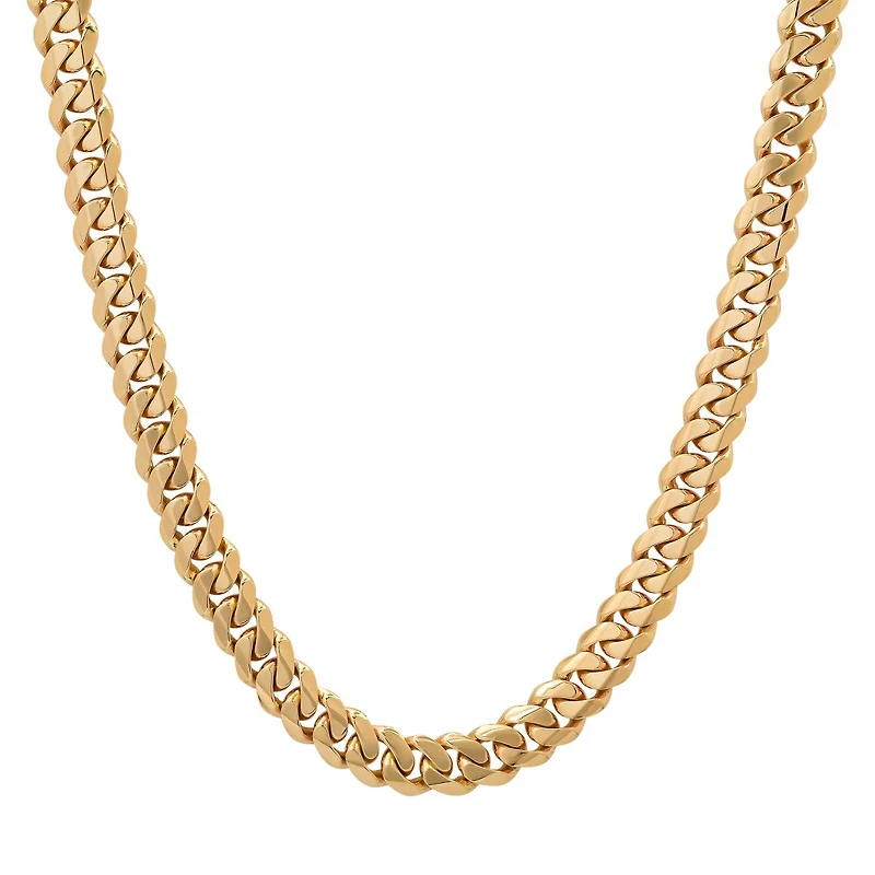 Titán by Adrian Gonzalez 24-inch Cuban Link Chain in 14KT Gold