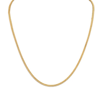 10KT Yellow Gold 20-inch 2.2MM Franco Chain