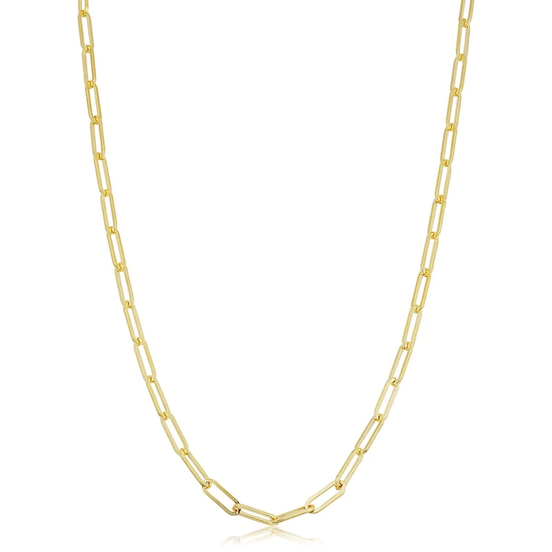 14KT Gold Filled 18-inch 2.6MM Wide Paperclip Chain