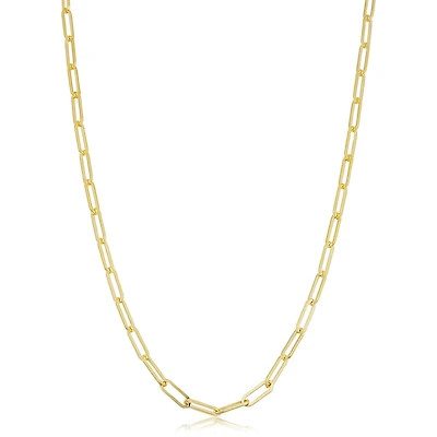 14KT Gold Filled 18-inch 2.6MM Wide Paperclip Chain