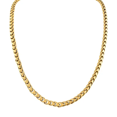Bulova Yellow Stainless Steel 22-inch Chain